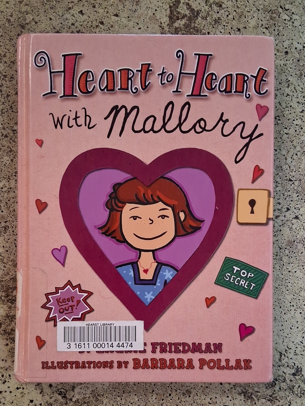 Heart To With Mallory By Laurie Friedman Junior Fiction Chapter Book